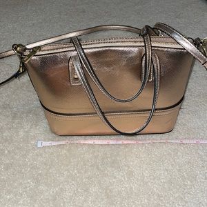 Rose Gold satchel